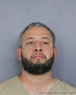 Mugshot of Alex Jose Nunez booked in Broward County, Florida on September 26, 2026