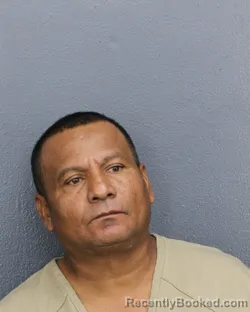 Mugshot of Roger Baquedano booked in Broward County, Florida on September 26, 2026