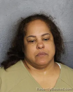 Mugshot of Karla Baez booked in Broward County, Florida on September 26, 2026