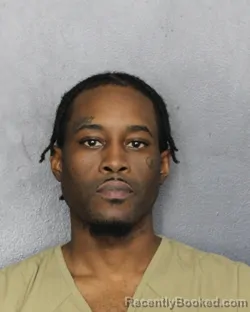 Mugshot of Raheem Hugh Miller booked in Broward County, Florida on September 26, 2026