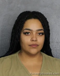 Mugshot of Anexcyla Colon booked in Broward County, Florida on September 27, 2026