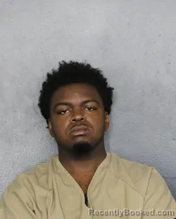 Mugshot of Sterling Rashad Higdon booked in Broward County, Florida on September 29, 2026