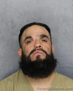 Mugshot of Alejandro Carias booked in Broward County, Florida on September 30, 2026