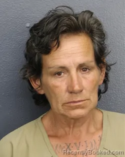 Mugshot of Amy Marie Bedell booked in Broward County, Florida on October 3, 2026