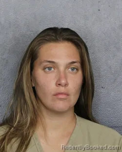 Mugshot of Gabriella Mary Laden booked in Broward County, Florida on October 4, 2026
