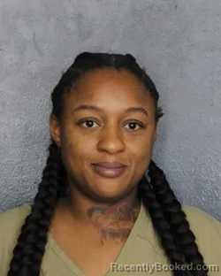 Mugshot of Katrina Lynnette Starks booked in Broward County, Florida on October 4, 2026