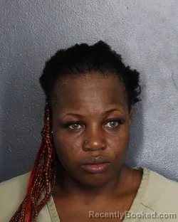 Mugshot of Carmen Jeudy booked in Broward County, Florida on October 6, 2026