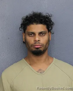 Mugshot of Michael Alfredo Gutierrez booked in Broward County, Florida on October 8, 2026