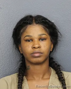 Mugshot of Tamya Williams booked in Broward County, Florida on October 9, 2026