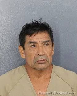 Mugshot of Jaime Hernandez booked in Broward County, Florida on October 10, 2026