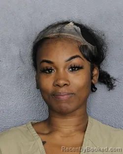 Mugshot of Ciera Loretta Bouie booked in Broward County, Florida on October 10, 2026