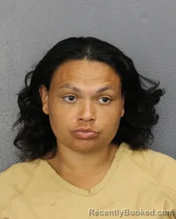 Mugshot of Amber Lee Hamilton booked in Broward County, Florida on October 10, 2026