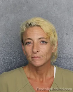 Mugshot of Vincentia Josephine Scandole booked in Broward County, Florida on October 10, 2026