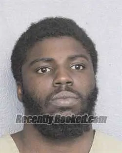 Booking photo from Broward County, Florida