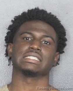 Booking photo from Broward County, Florida