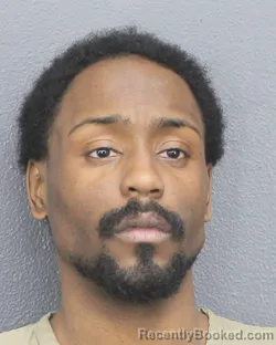 Booking photo from Broward County, Florida
