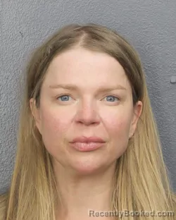 Mugshot of ANNA SEMENOUSKY booked in Broward County, Florida on March 12, 2026