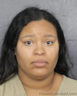 Mugshot of DEZRAY MARIE WOODBINE booked in Broward County, Florida on May 4, 2026