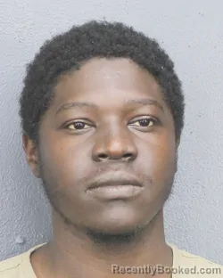 Mugshot of CEDRICK OLIBRICE booked in Broward County, Florida on May 8, 2026