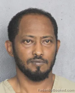 Mugshot of HUSSAMELDIN HAFIZ SALIH ABDALLA booked in Broward County, Florida on May 17, 2026