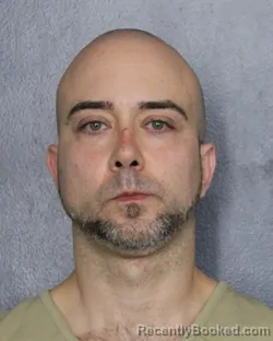 Mugshot of DANIEL ENRIQUE ZUANETTO booked in Broward County, Florida on June 21, 2026