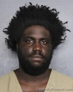 Mugshot of Trevon Jerod Stewart booked in Broward County, Florida on July 29, 2026
