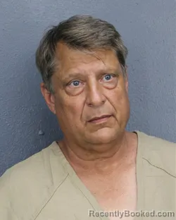 Mugshot of Anthony John Rivers booked in Broward County, Florida on July 31, 2026