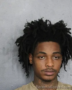 Mugshot of Jeremy Taquan Barton booked in Broward County, Florida on August 3, 2026
