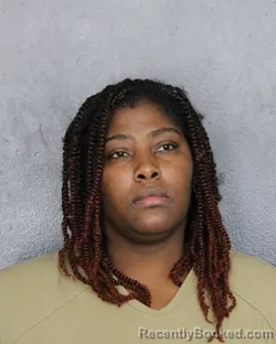 Mugshot of Toni Ann Cherodia James booked in Broward County, Florida on August 4, 2026