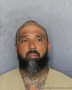 Mugshot of Edwin Vega booked in Broward County, Florida on August 23, 2026