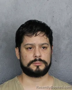 Mugshot of Daniel Mario Oscar Sarmiento booked in Broward County, Florida on September 25, 2026