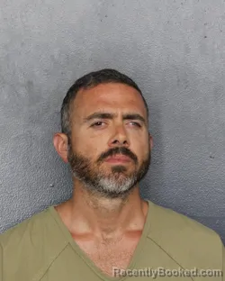 Mugshot of Andrew Joseph Gagliano booked in Broward County, Florida on September 26, 2026