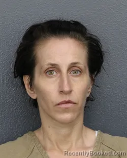 Mugshot of Ashley Rose Goddard booked in Broward County, Florida on October 1, 2026