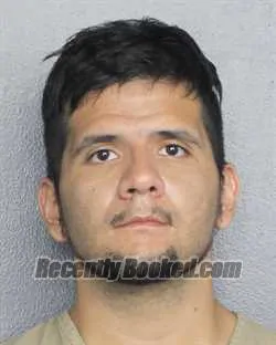 Booking photo from Broward County, Florida