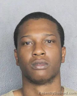 Booking photo from Broward County, Florida