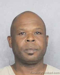 Booking photo from Broward County, Florida
