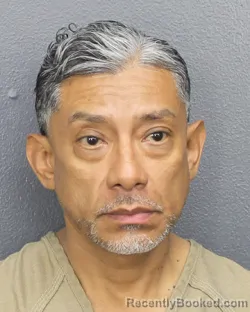 Mugshot of EDWIN VALLES booked in Broward County, Florida on May 16, 2026