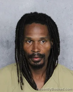 Mugshot of DAVID MAURICE DANIELS booked in Broward County, Florida on July 2, 2026