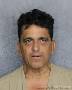 Mugshot of Sebastian Fernando Hillcoat booked in Broward County, Florida on October 2, 2026