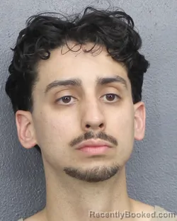 Mugshot of CARLOS ALBERTO ORTIZ booked in Broward County, Florida on March 8, 2026