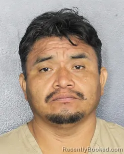 Mugshot of ANTONIO ROMERO LARA booked in Broward County, Florida on March 17, 2026