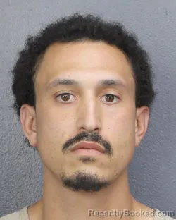 Mugshot of AMAR ZION AGAZZI booked in Broward County, Florida on March 18, 2026