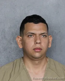 Mugshot of Juan Jose Aquite Gonzalez booked in Broward County, Florida on August 1, 2026