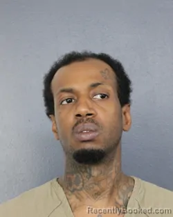 Mugshot of Delando Demar Gordon booked in Broward County, Florida on August 19, 2026