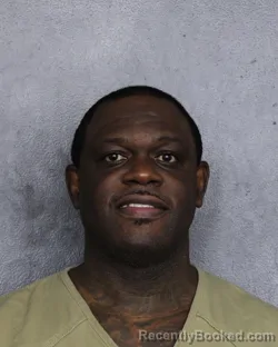 Mugshot of Jermaine Anthony Francis booked in Broward County, Florida on August 23, 2026