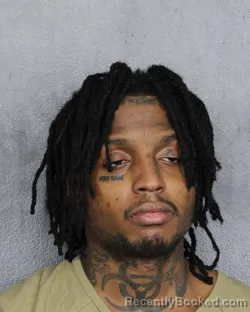 Booking photo from Broward County, Florida