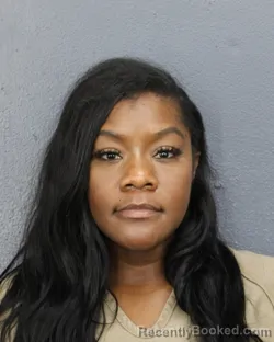 Mugshot of Tee Ona Nakeeya Lane booked in Broward County, Florida on October 11, 2026