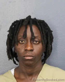 Mugshot of ALEXANDRIA KALEECIA GANTT booked in Broward County, Florida on June 21, 2026
