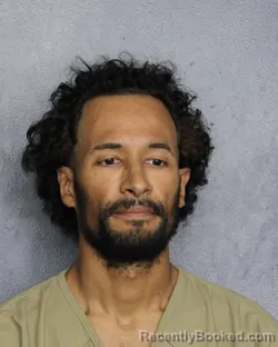 Mugshot of Kenneth Fernando Molina booked in Broward County, Florida on October 12, 2026