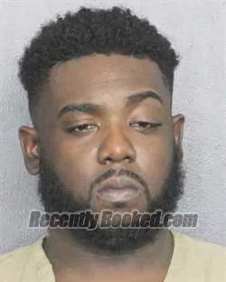 Booking photo from Broward County, Florida